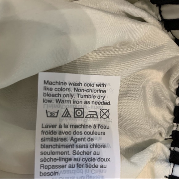 J Crew • Navy & White Skirt - Picture 6 of 9